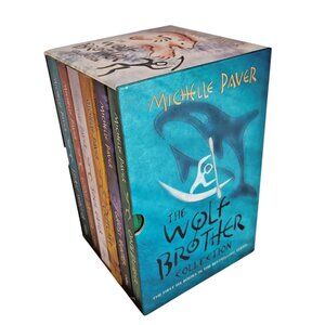 Wolf Brother 6 Book Box Set Michelle Paver stone age fantasy Age 10+ Young Adult